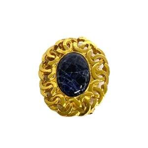 Chanel Cc Logo Brooch Metal #207272C17B